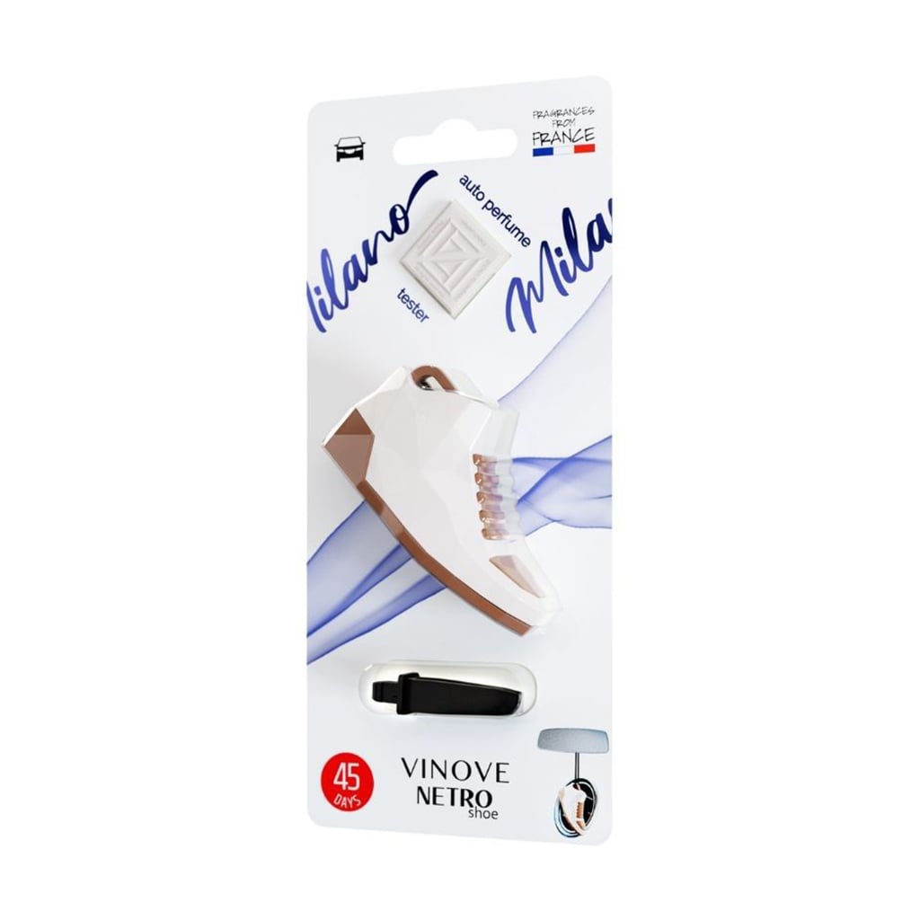 Ароматизатор для автомобіля Vinove Netro Shoe Auto Perfume, Milano, 1 шт